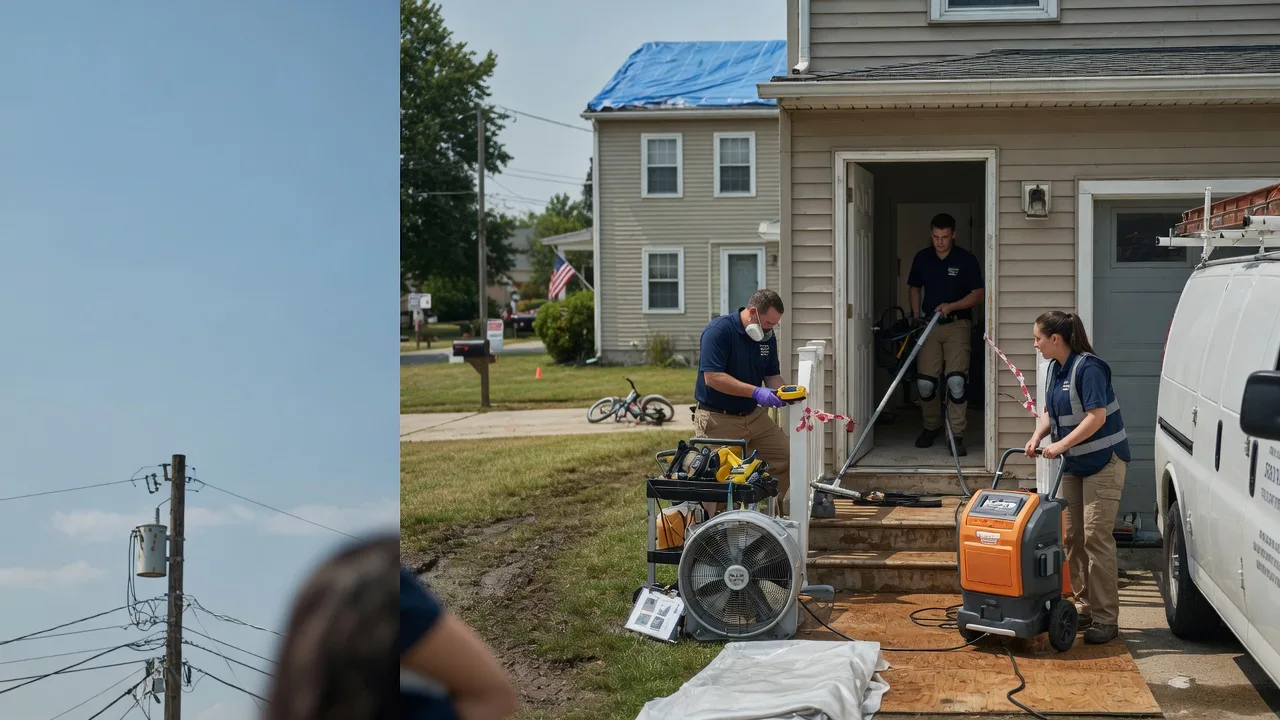 Water Damage Repair in Hayes, VA near me